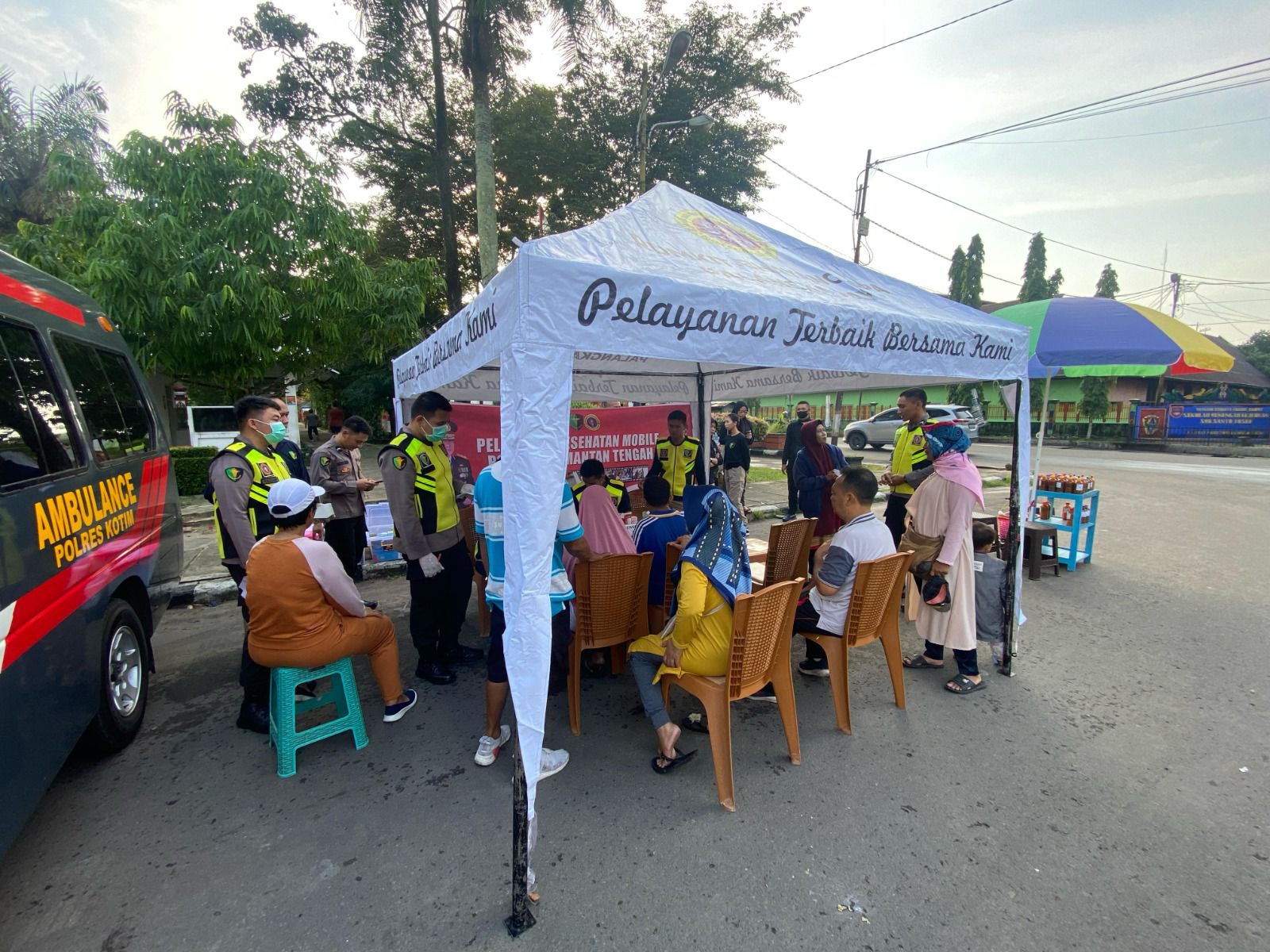 Rumkit Bhayangkara Gelar Bakti Kesehatan di Kota Sampit