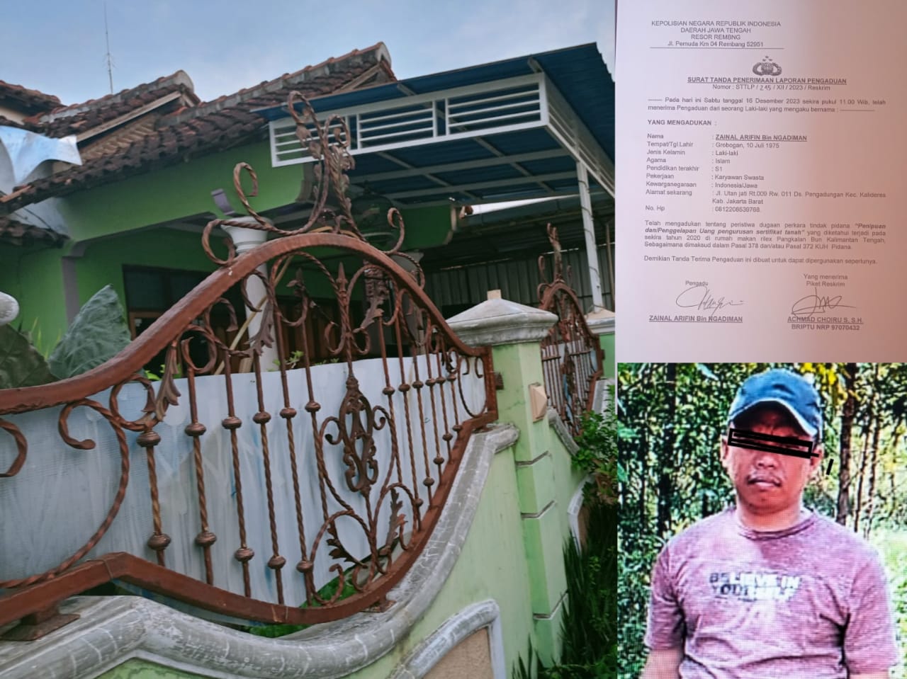 Petugas BPN Berinisial JP Asal Desa Tulis, Diduga Lakukan Penipuan Dan Penggelapan Uang