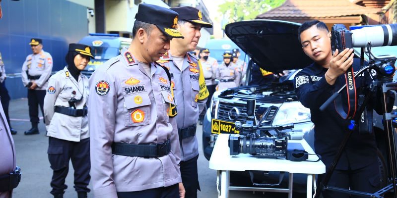 Kadiv Humas Tekankan Beberapa Hal Saat Gelar Apel Kesiapsiagaan Satgas Humas Polri  Pengamanan Nataru