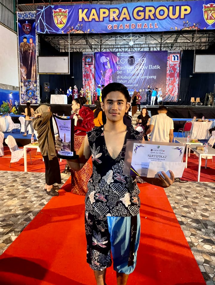 Pemuda Asal Sampang,Wakili Provinsi Jatim Di Ajang Duta Batik Nusantara 2023