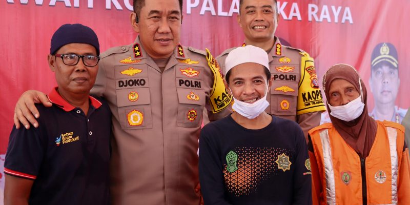 Polda Kalteng Gelar Bakti Sosial dan Kesehatan Gratis