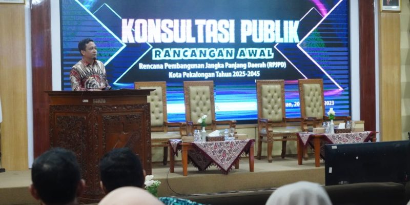 Pemkot Pekalongan Susun RPJMD 2025-2045, Walikota Aaf Tekankan Program Berkelanjutan
