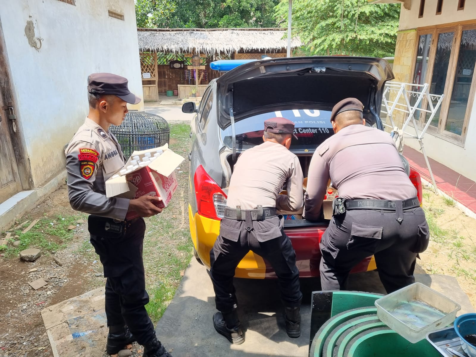Jelang Nataru, Polres Pekalongan Gelar Razia Miras