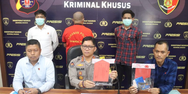 Mengaku Anggota BIN, Terduga Pelaku Penipuan Diamankan Polda Kalteng