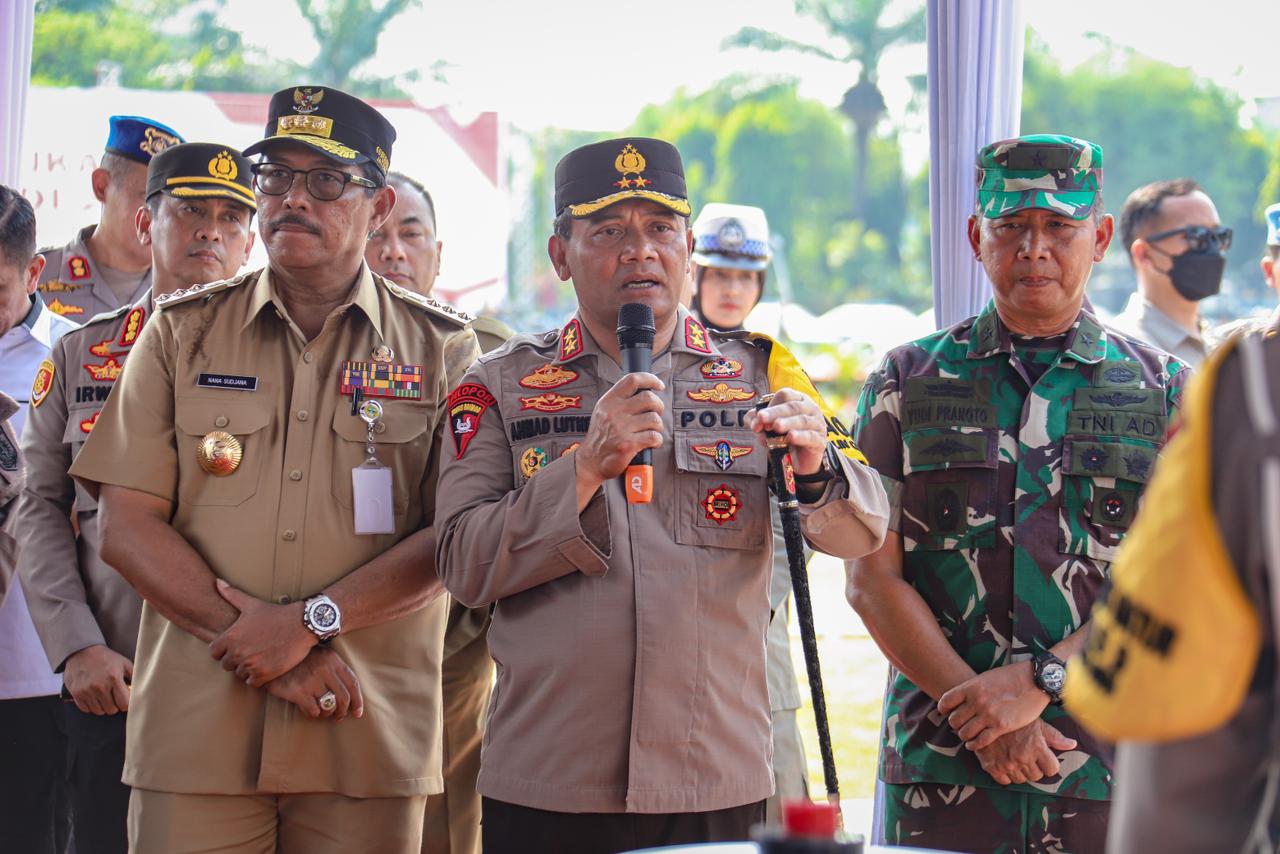 Ops Lilin Candi 2023 Resmi Digelar, Kapolda Jateng Beberkan Strategi Amankan Arus Mudik Selama Nataru