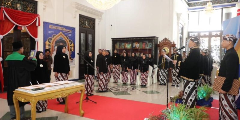 Bupati Sampang H. Slamet Junaidi Resmi Melantik 4 Pejabat Dispendukcapil