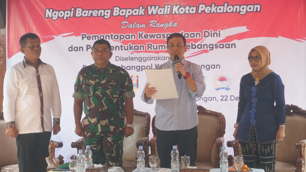 Tingkatkan Persatuan dan Kesatuan, Kota Pekalongan Bentuk Rumah Kebangsaan Sebagai Wadah