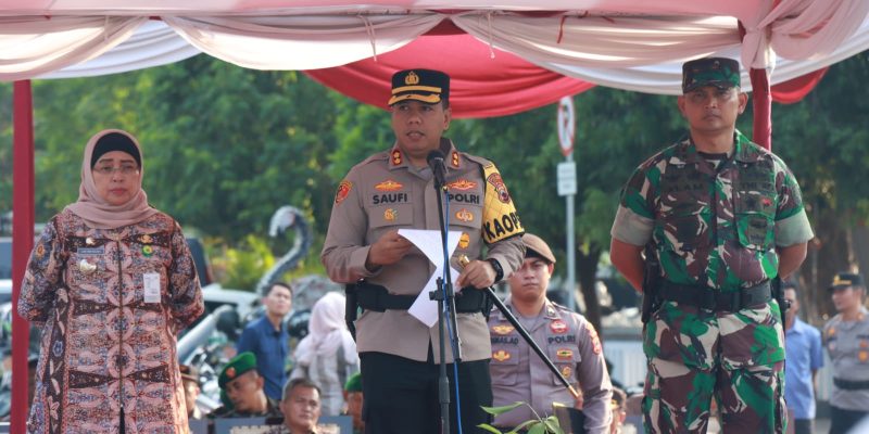 Polres Batang dan Kodim 0736 Bersinergi Jaga Keamanan Nataru