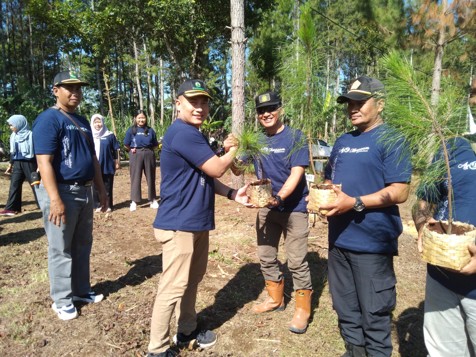 Ground Breaking Tanaman Th 2023 Perhutani KPH Bondowoso