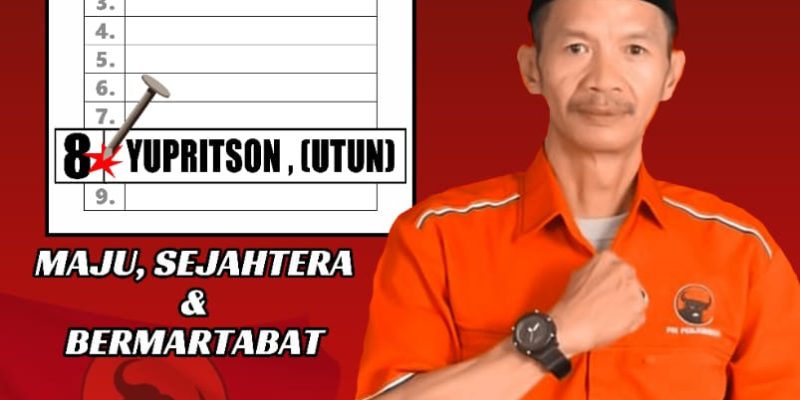 Yupritson, ( UTUN ) Caleg DPRD GUMAS Dapil II Nomor Urut 8
