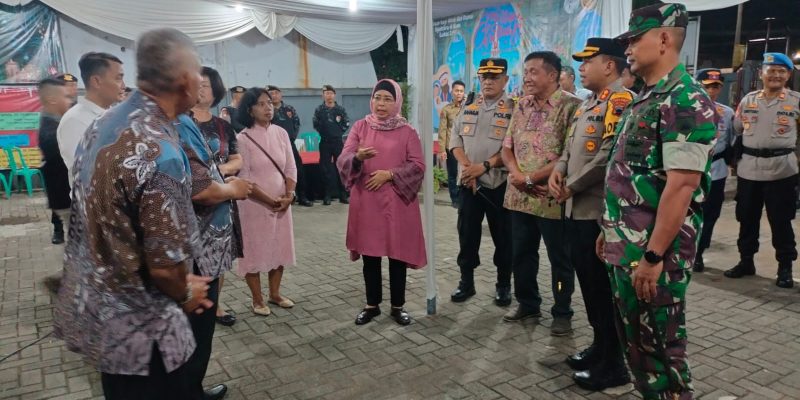 Forkopimda Batang Keliling Gereja, Pastikan Malam Natal Aman