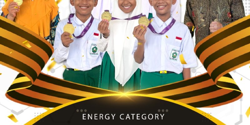 MI Thoriqul Huda Siswanya Berhasil Membawa Pulang Medali Emas Indonesian International Appllied Science Project Olympiad (I2ASPO) 2023