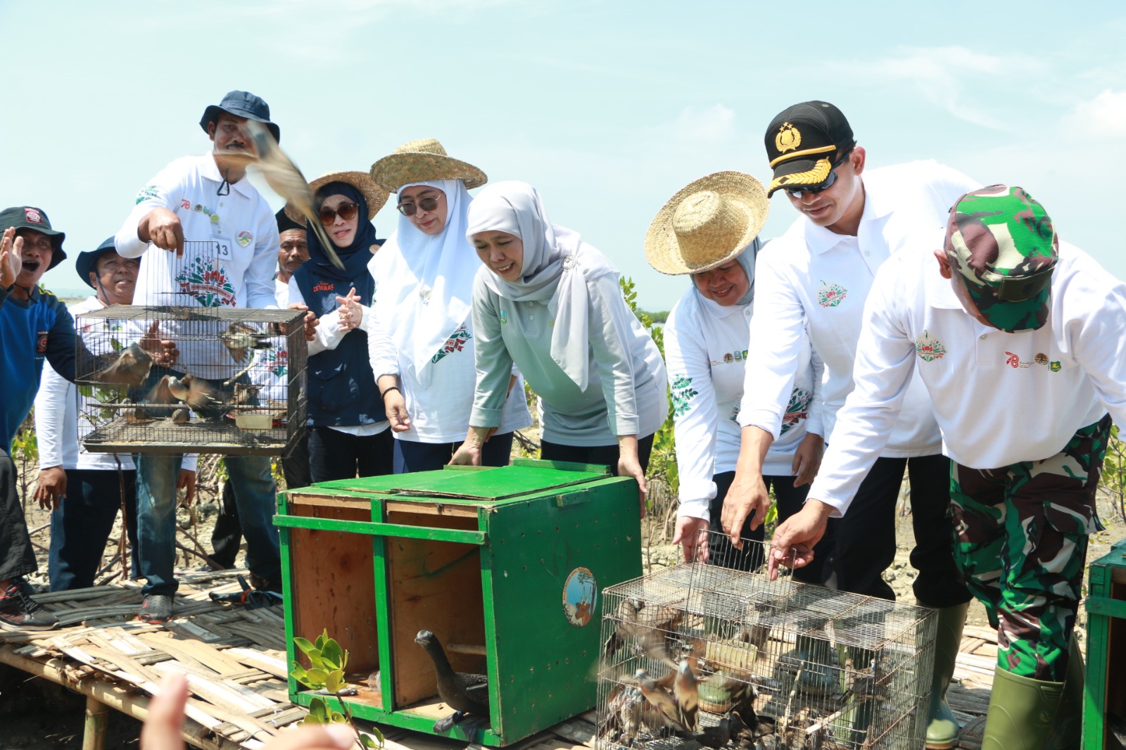Gubernur Jatim Kunker Sumenep, Personel Polres Sumenep Turunkan Pengamanan