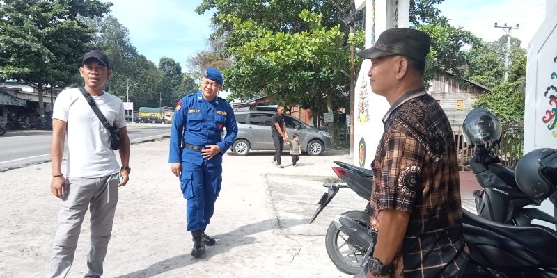 Personel Ops Lilin Telabang 2023 Laksanakan Patroli di Tempat Wisata