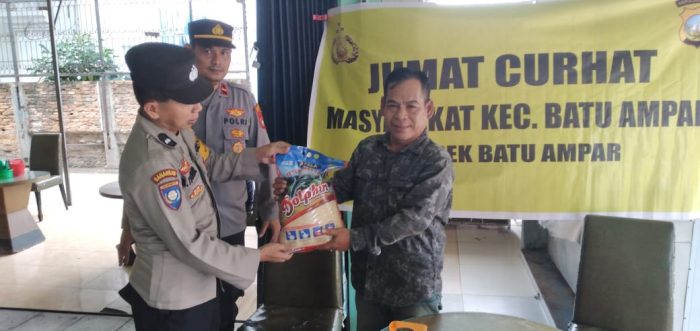 Polsek Batu Ampar Gelar Jum’at Curhat Bersama Warga Komplek Tanjung Pantun-Batam