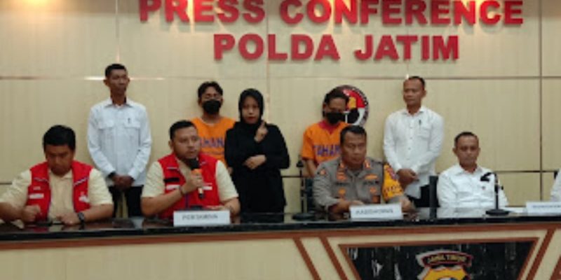 Supir Kernet Pelaku Penyalahgunaan BBM Bersubsidi Solar Ditangkap Polda Jatim