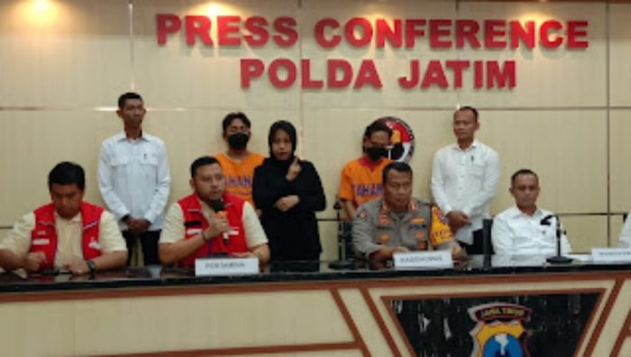 Supir Kernet Pelaku Penyalahgunaan BBM Bersubsidi Solar Ditangkap Polda Jatim