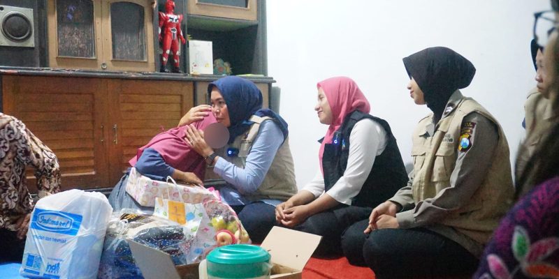 Polres Malang Lakukan Trauma Healing Terhadap Anak Korban Bunuh Diri Di Pakis
