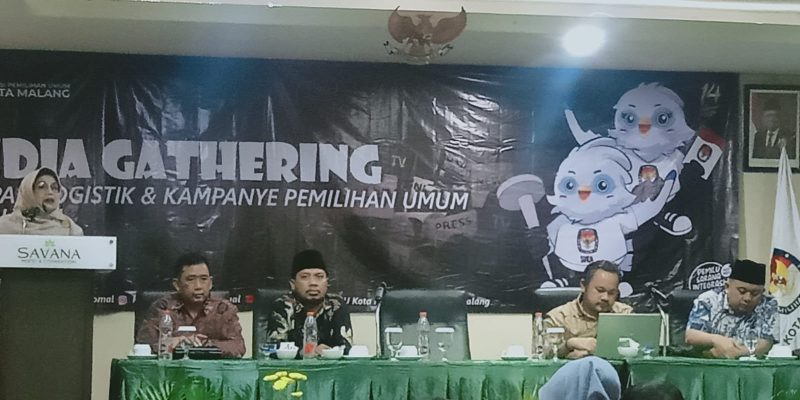 KPUD Kota Malang Sosialisasikan Tahapan Logistik dan Kampanye Pemilihan Umum