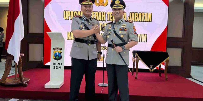 Resmi AKBP Christian Tobing Dilantik Menjabat Kapolresta Sidoarjo
