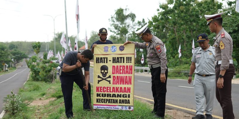 Polres Tuban Berhasil Turunkan Angka Lakalantas Sepanjang Tahun 2023