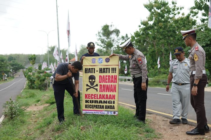 Polres Tuban Berhasil Turunkan Angka Lakalantas Sepanjang Tahun 2023