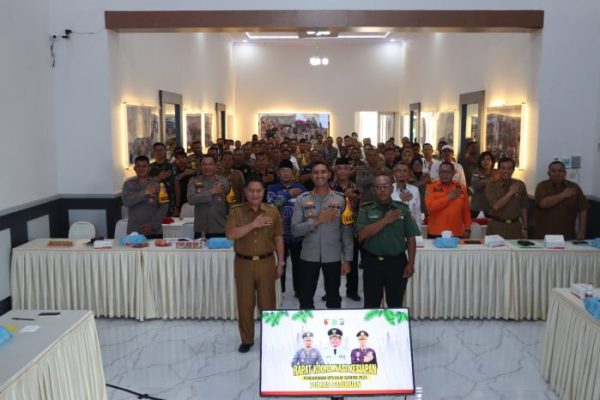Jelang Pengamanan Operasi Lilin Semeru 2023, Polres Pasuruan Gelar Koordinasi Lintas Sektoral