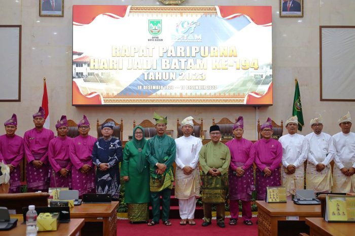 DPRD Kota Batam Gelar Rapat Paripuna Danlatamal IV Turut Hadir