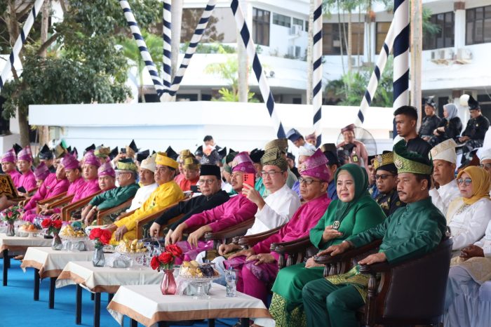 Danlatamal IV Batam Hadir Meriahkan Upacara Peringatan Hari Jadi Batam (HJB) Ke – 194