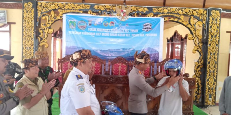 Pastikan Wisatawan Aman Kapolres Pasuruan Monitoring Forum Komunikasi Pariwisata Dan Paguyuban Jeep Bromo