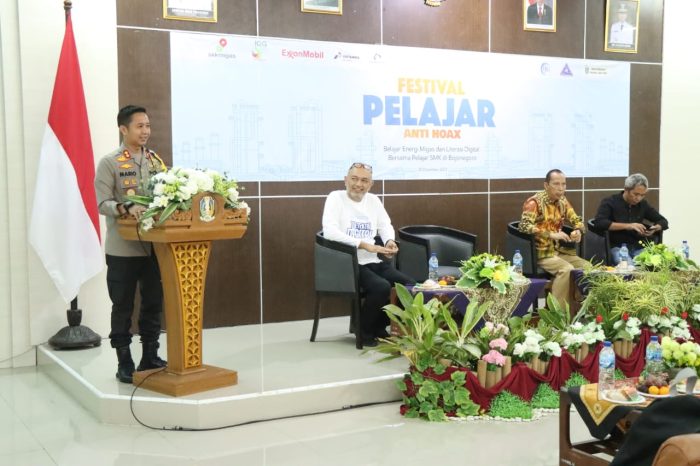 Cegah Hoax Kapolres Bojonegoro Sampaikan Pentingnya Literasi Di Era Digital