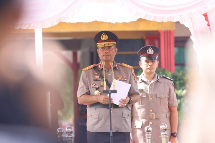 Wakapolda Kepri Brigjen Pol Asep Safrudin Memimpin Upacara Penutupan Pendidikan Pembentukan Bintara Polri