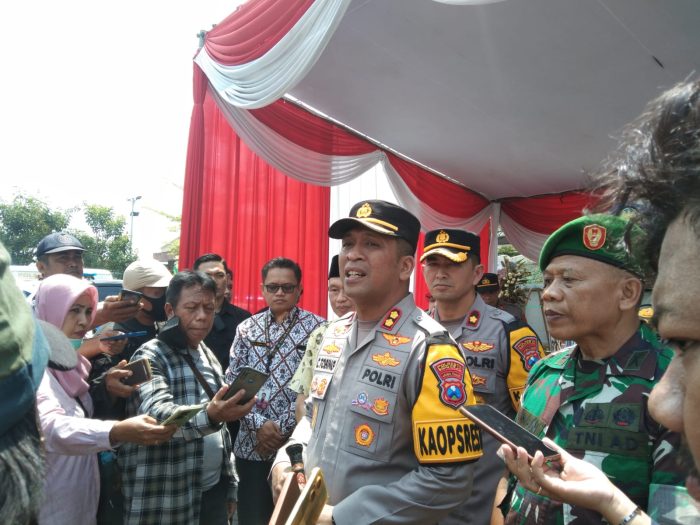 Kapolresta Sidoarjo Pimpin Apel Gelar Pasukan Operasi Lilin Semeru 2023, Siap Amankan Natal dan Tahun Baru
