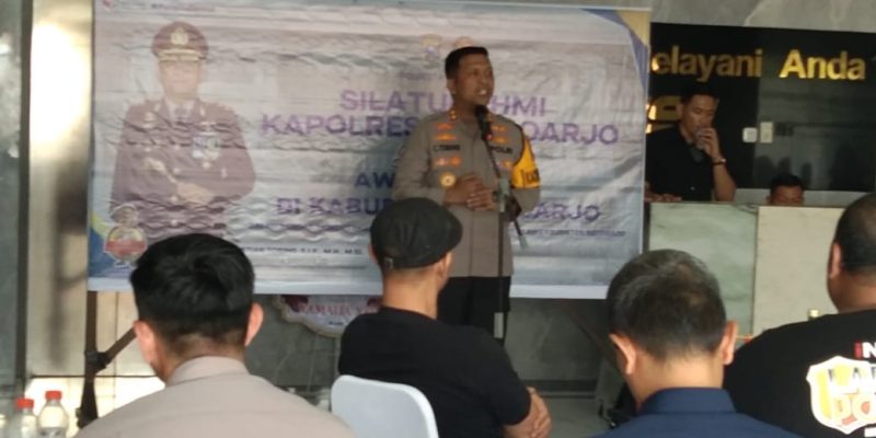Kapolresta Sidoarjo Silaturahmi Dengan Wartawan dari Berbagai Media
