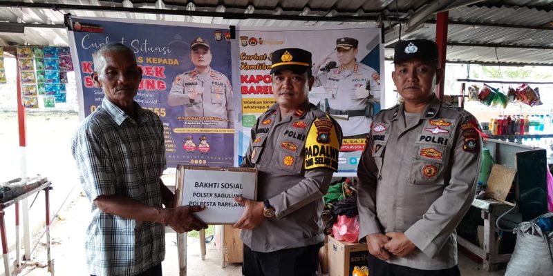 Kapolsek Sagulung Memimpin Langsung Gelar Jum’at Curhat Bersama Warga di Jembatan 1 Barelang