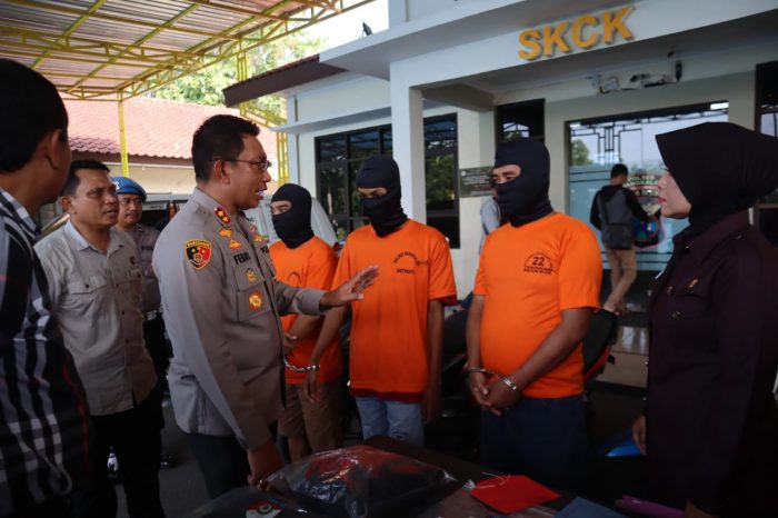 Jelang Nataru Polres Bangkalan Polda Jatim Bekuk Eksekutor Dan Sekaligus Penadah Curanmor