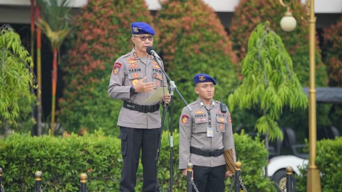 Pimpin Upacara PTDH, Kakorpolairud Baharkam Polri: Wajib Menjaga Etika Moral Dan Perbuatan Sebagai Insan Bhayangkara