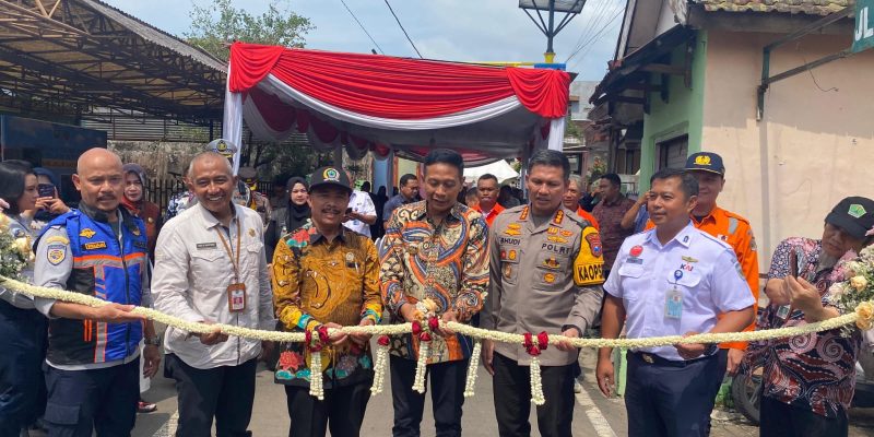 Polresta Malang Kota Dan Forkopimda Resmikan Palang Pintu KA Dan Pos Penjagaan