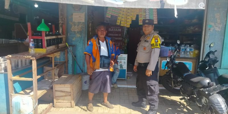 Gencar Patroli Polsek Sei Beduk Berikan Himbauan Dan Dialog Bersama Masyarakat Sei Beduk Batam