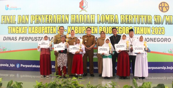 Pemenang Lomba Bertutur Diumumkan, Pj Bupati Bojonegoro: Anak-anak Adalah Pewaris Budaya