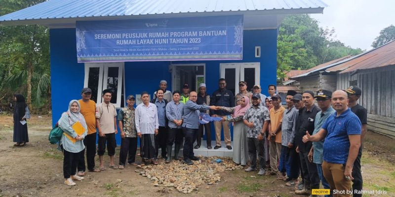 Medco E&P Malaka Rampungkan Pembangunan 31 Unit Rumah Layak Huni  di Aceh Timur