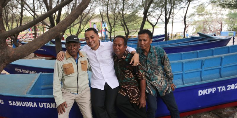 Pemkot Surabaya Bantu Ratusan Alat Tangkap Ikan Untuk KUB Nelayan Di Tiga Wilayah Kecamatan