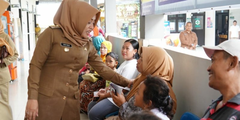 Pasca Liburan Tahun Baru 2024, Bupati Ikfina Lakukan Sidak Dan Evaluasi Puskesmas Dan Kecamatan