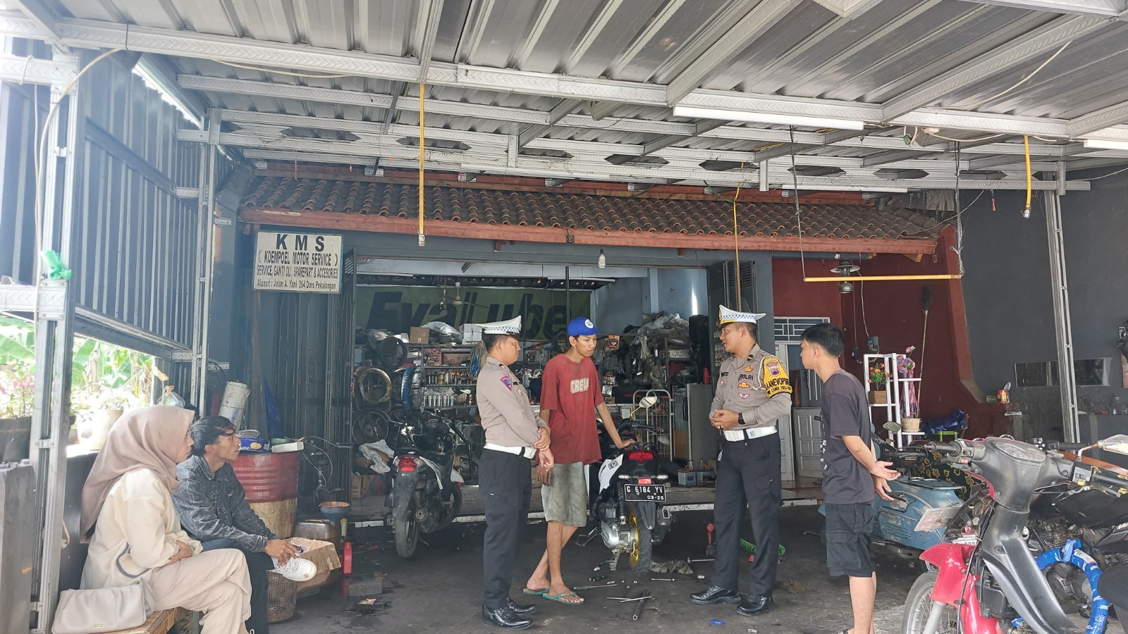 Polres Pekalongan Gencarkan Sosialisasi dan Himbauan Larangan Penggunaan Knalpot Tidak Standar