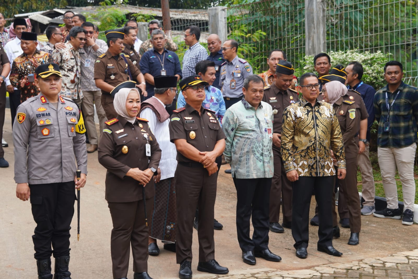 Kapolres Purwakarta AKBP Edwar Zulkarnain Hadiri Peresmian Rumah Restorative Justice Ke-2 Kejaksaan Purwakarta