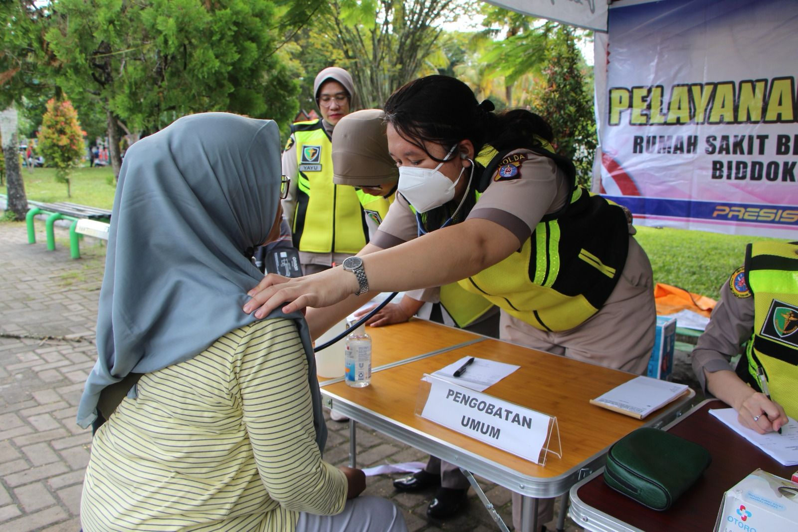 Rumkit Bhayangkara Gelar Pemeriksaan Kesehatan Gratis