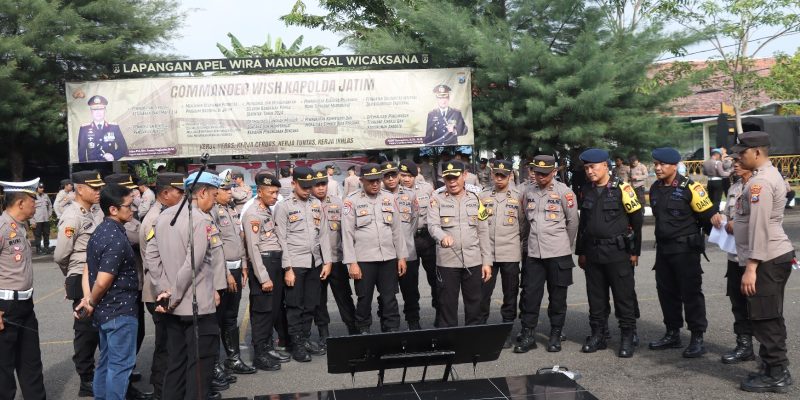 Polres Sampang Siapkan 178 Personil Untuk Pengamanan Sidang Di Kantor PN Sampang
