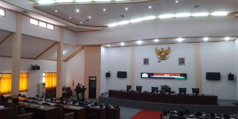 DPRD Sampang Gelar Rapat Paripurna Tentang Nota Penjelasan 1 Raperda Inisiatif Terhadap 2 Raperda Eksekutif