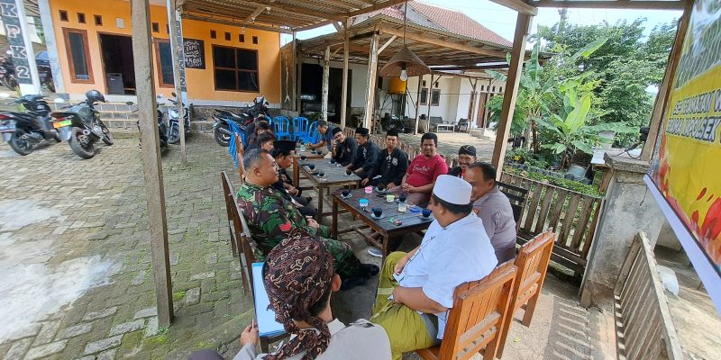 Babinsa Koramil 0822/05 Hadiri Silaturahmi Perguruan Pencak Silat Se Kec. Wringin