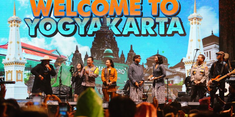 Acara Jogja Asik, Kapolri Ajak Warga Jaga Persatuan-Kesatuan